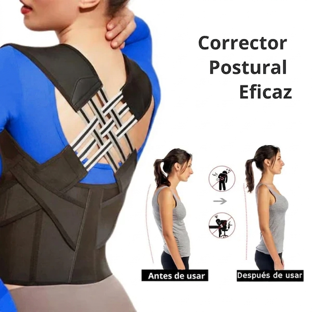 BrioForm - Corrector Postural para el Dolor de Espalda y Cuello