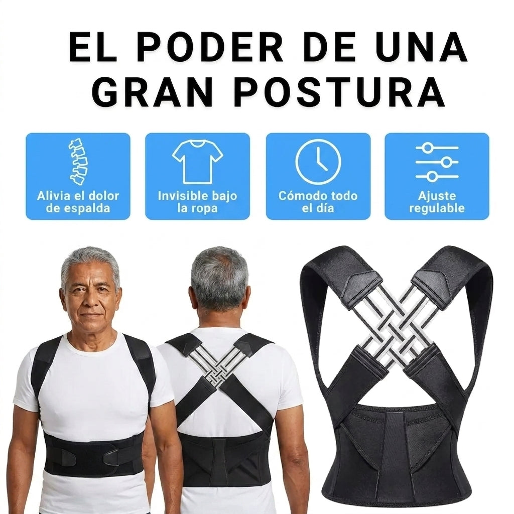 BrioForm — Corrector Postural para el Dolor de Espalda y Cuello